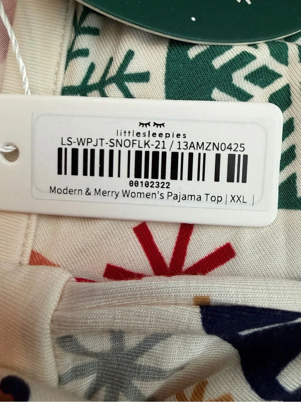 Little Sleepies Holiday Snowflake Pajama Bundle – 2 Sets – XL/2XL & 3XL